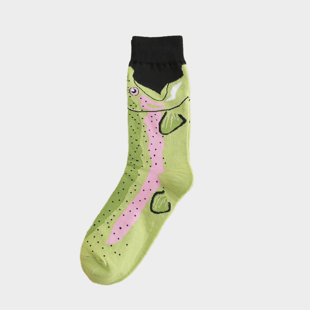 Men Cartoon Graphic Socks