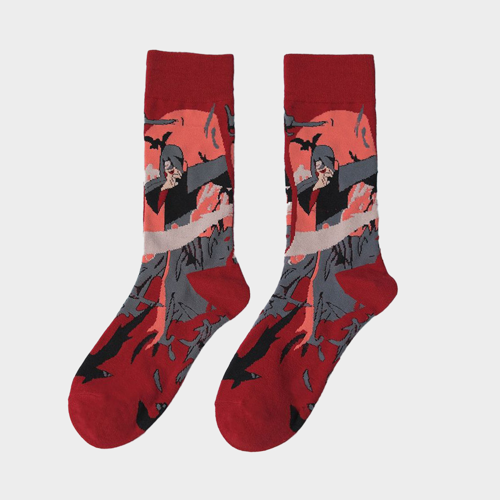 Men Cartoon Graphic Socks