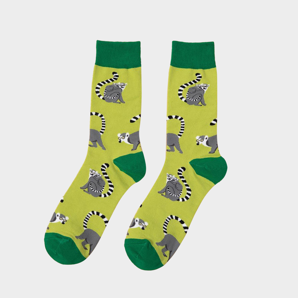 Men Cartoon Graphic Socks